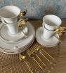 Versace M daillon M andre dOr Kaffe Service wie NEU